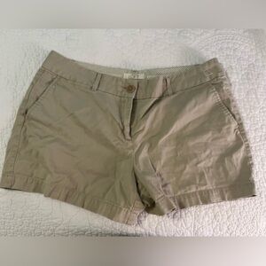 LOFT women khaki shorts, size 10